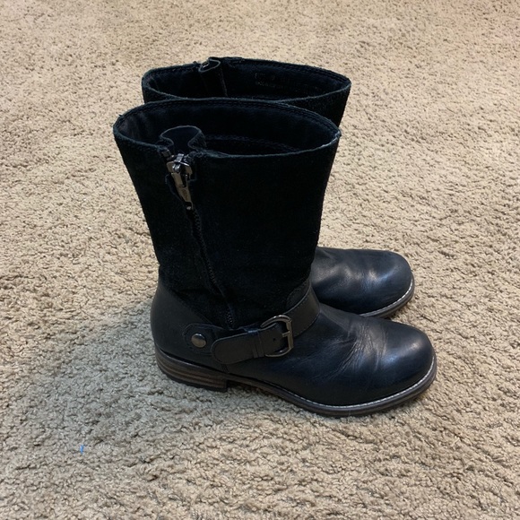 clarks calf boots